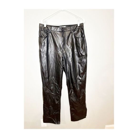 Abercrombie & Fitch Black Straight Leg Pants - Picture 3 of 5